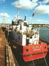 fintry's berth on the river plym.  she was then called eilidh m.